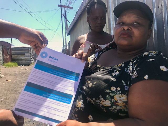 Shack Dwellers Given Ten Days To Vacate Railway Lines GroundUp